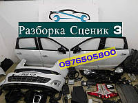 Розбирання Рено Сценік 3 Авторозбірка Scenic 3 2009-2015 Бамперляпу ляда дзеркало обшивка Запчастини б.