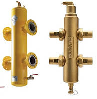 SpiroCross 1" (латунь) Гидравлическая стрелка/деаэратор Spirotech