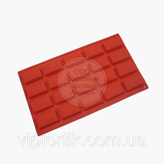 Силіконова форма — Прямокутники, фото 1