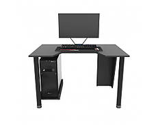 Геймерський ігровий стіл ZEUS™ GAMER-1 чорний, фото 6