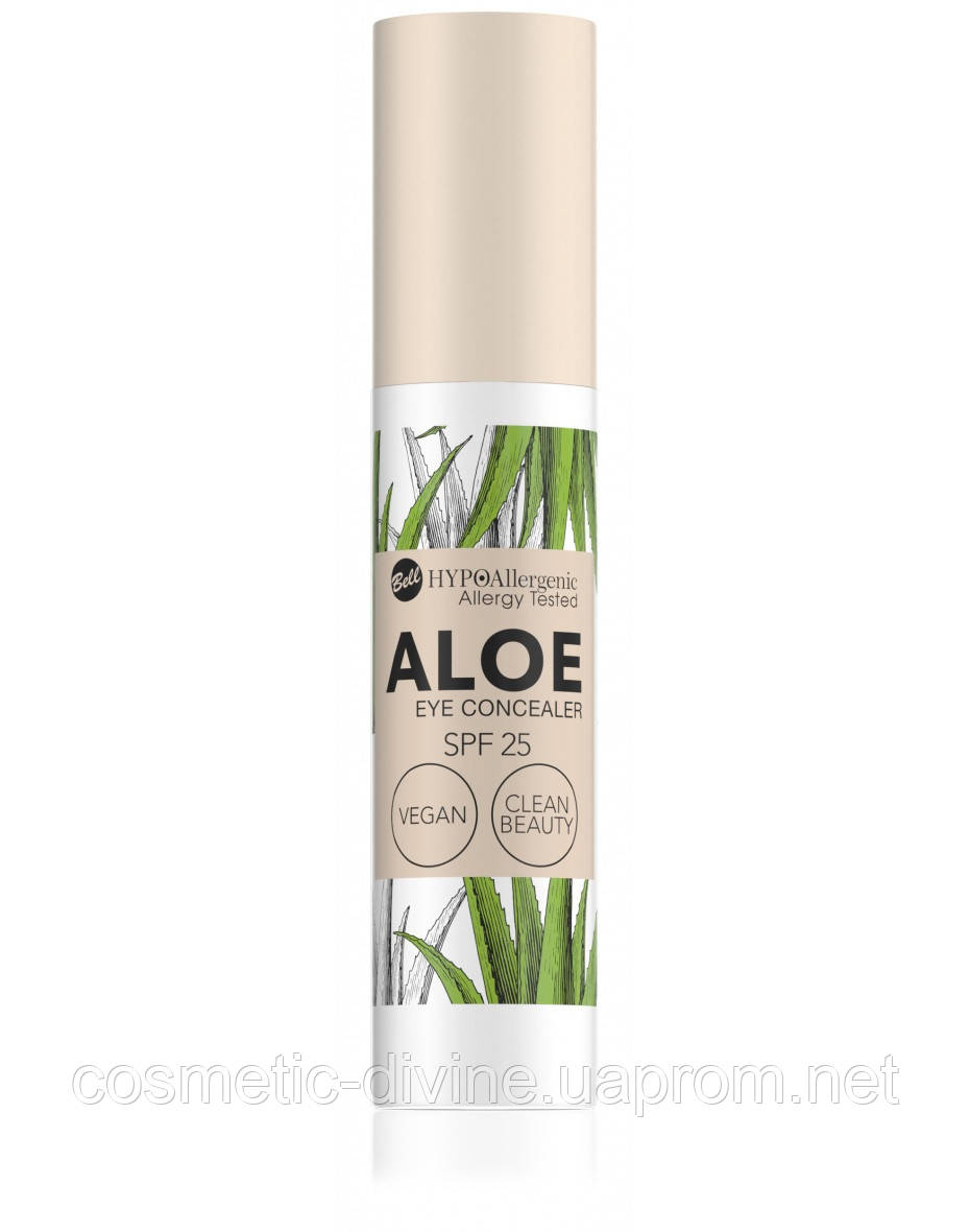 Консилер під очі Bell Hypo Allergenic Aloe Eye Concealer SPF 25 тон 01