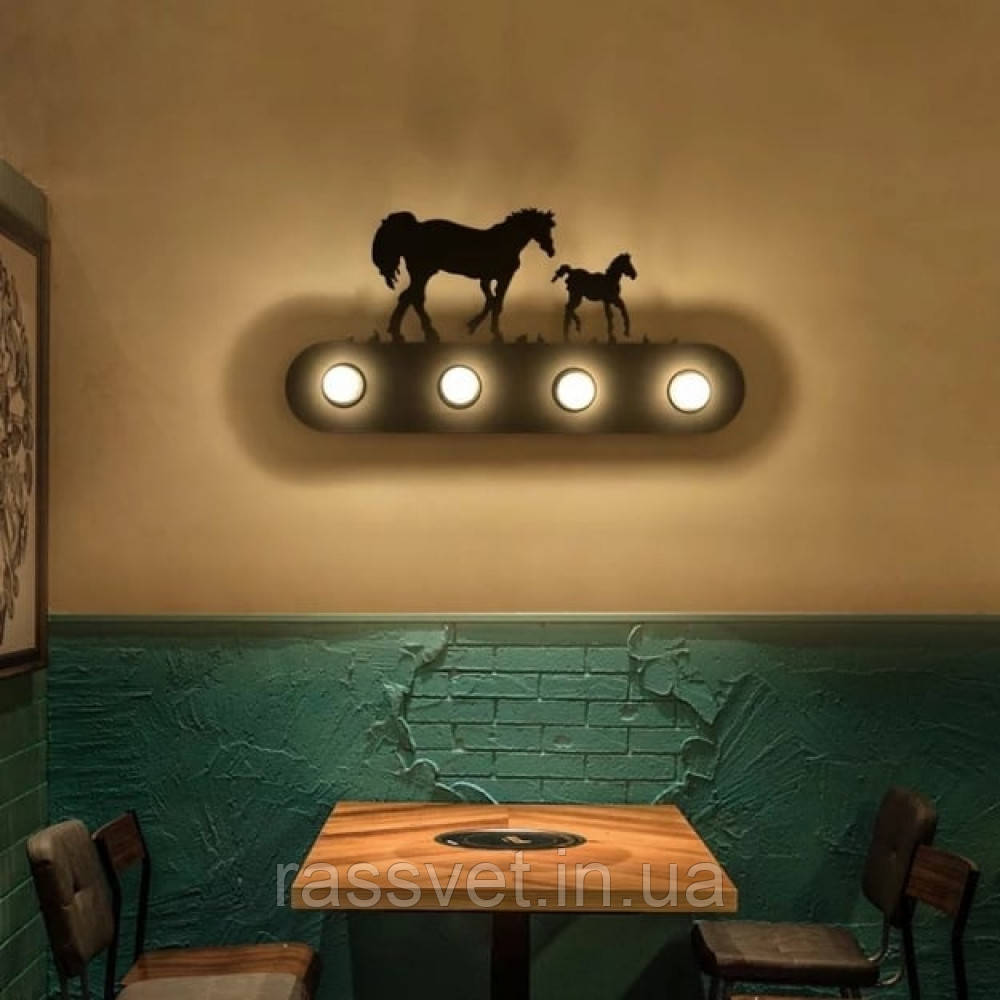 Бра HORSES L60/H30, фото 1