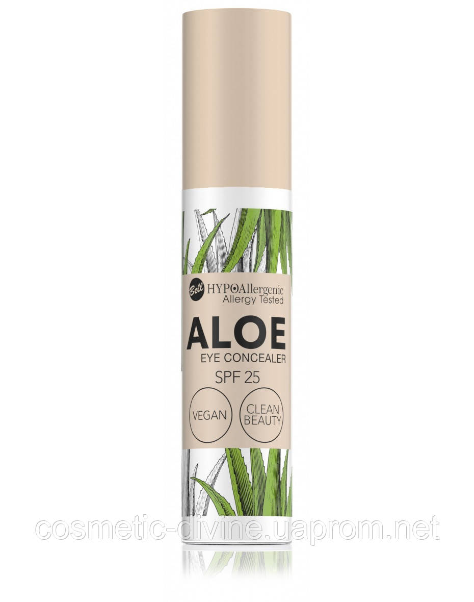 Консилер під очі Bell Hypo Allergenic Aloe Eye Concealer SPF 25 тон 02