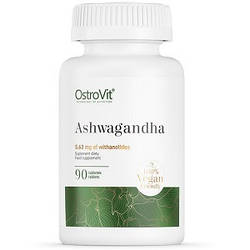 Вітаміни OstroVit Ashwagandha 375 mg (90 таблеток.)