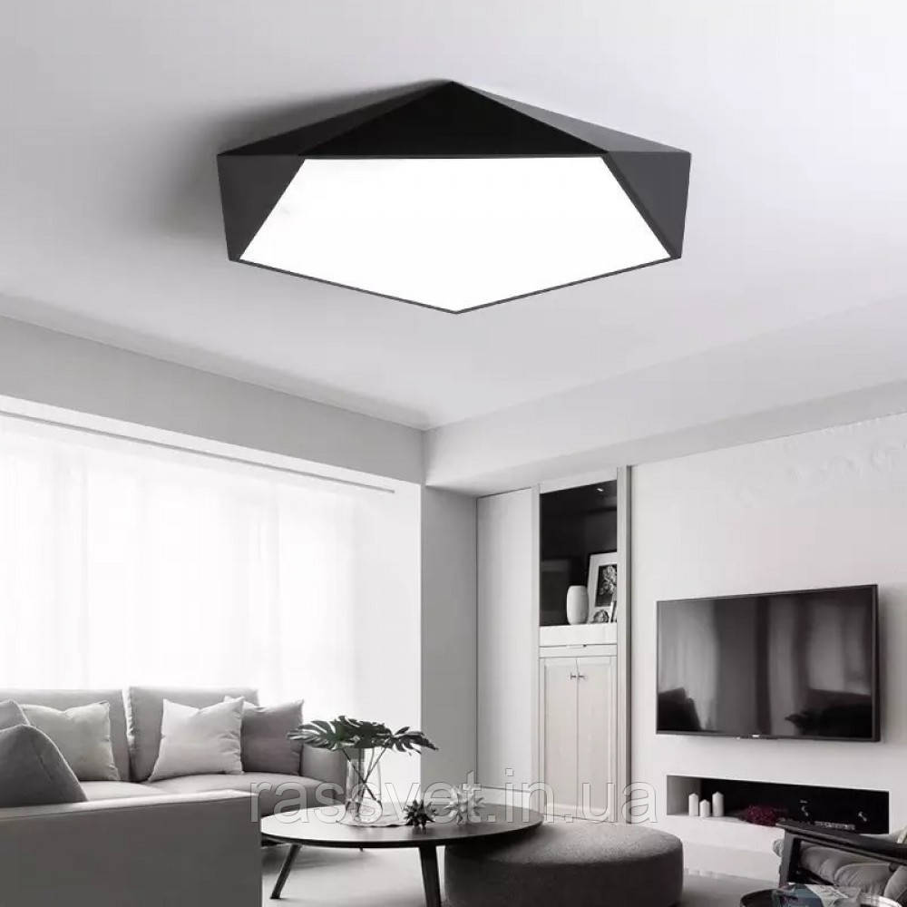 LED MULTICORNER BLACK W39, фото 1