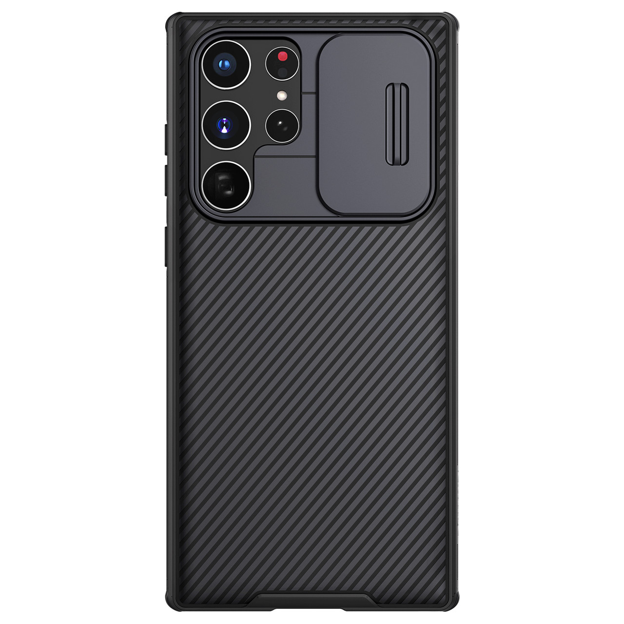 Захисний чехол Nillkin для Samsung Galaxy S22 Ultra (CamShield Pro Case) Black із захистом камери