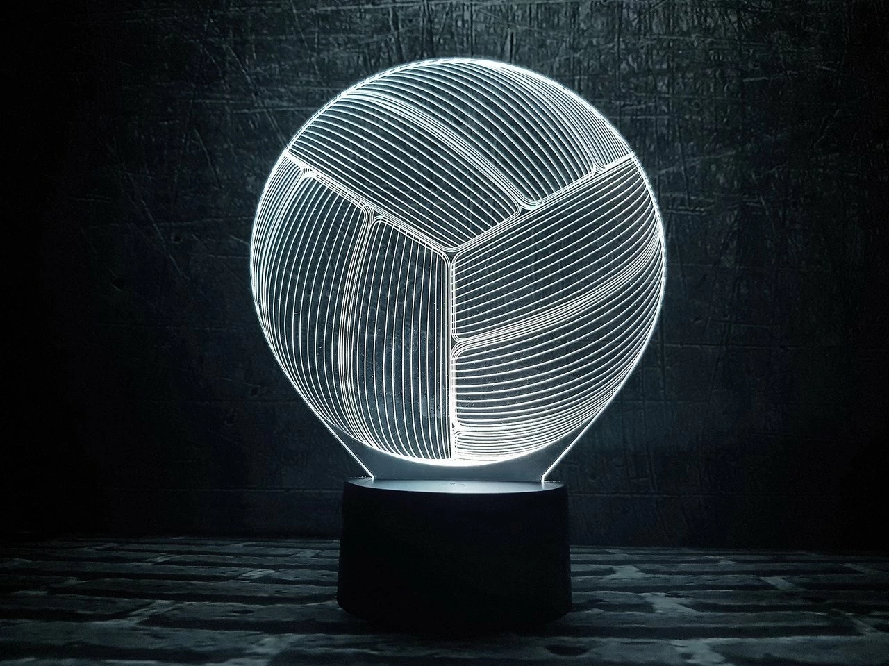 3D Світильник "Волейбольний м'яч"