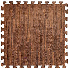 Підлогове покриття Пазл MP1 Dark wood 600*600*10мм