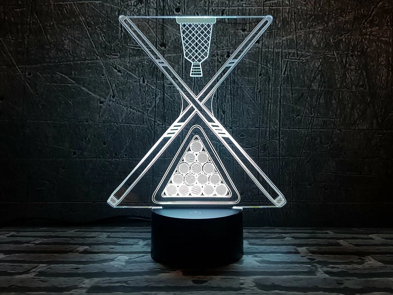 3D Світильник "Більярд 2"