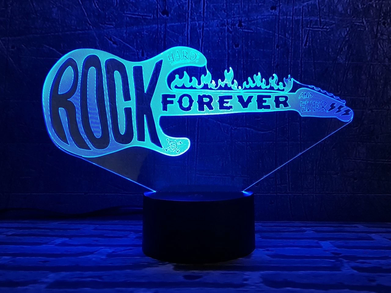 3D Світильник "Гітара 3"