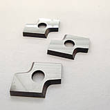 Ножі R2 15х12х1,5 праві R, на фрези SCM Olimpic, кромкооблицювальні верстати, фото 4