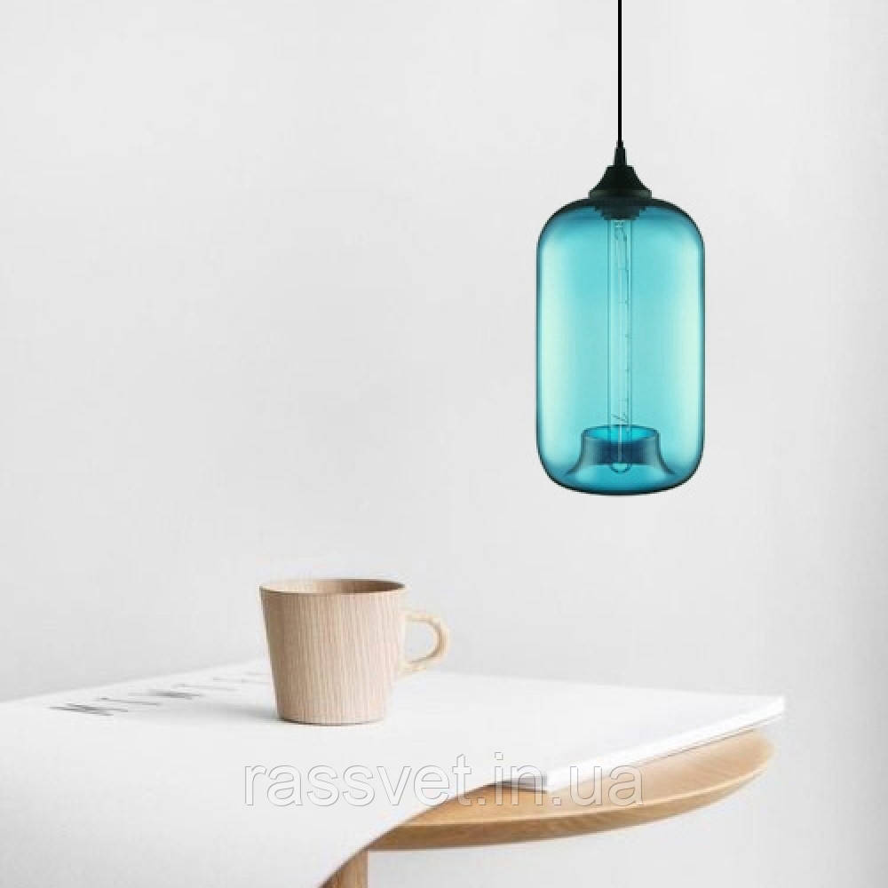 Підвіс Loft Glass Blue D18/H31 (0136167-SHL)