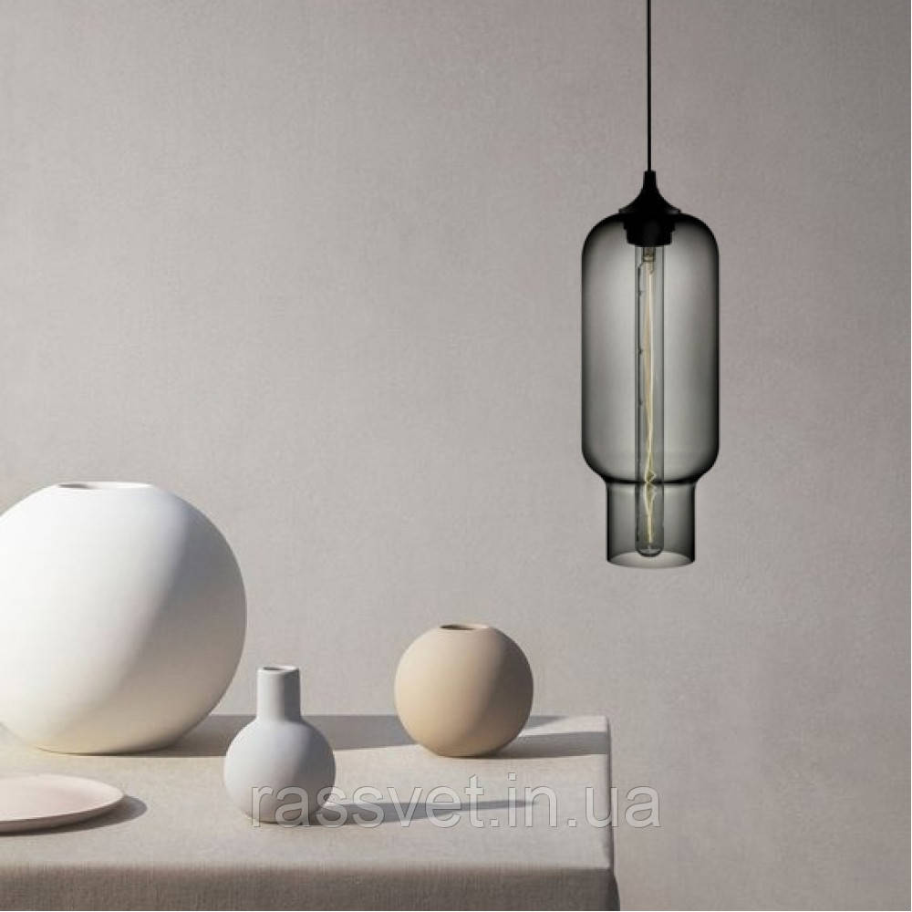 Підвіс Loft Glass Smoky Grey D14/H33