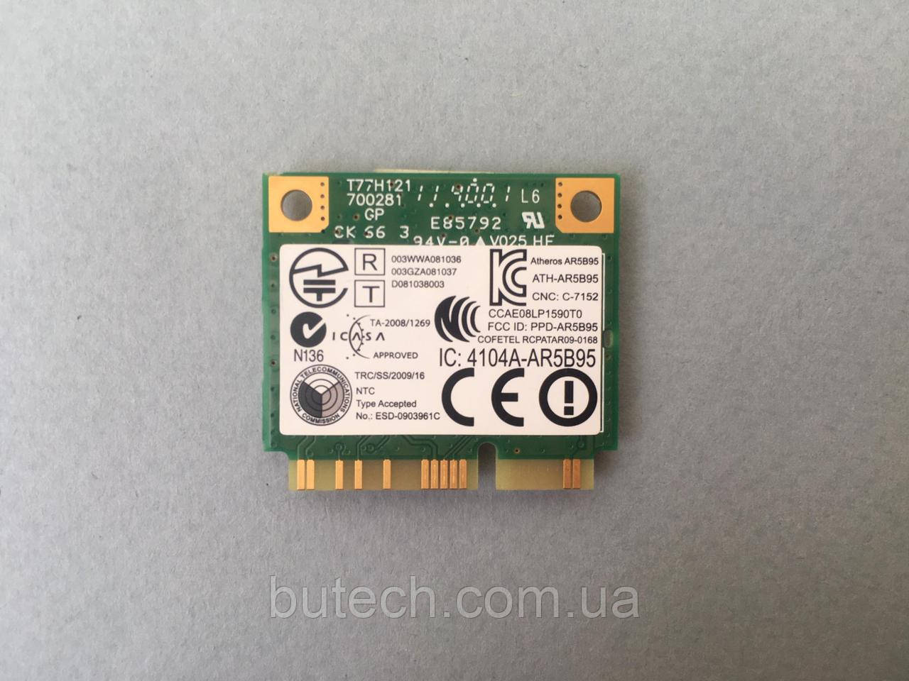 Wi-Fi Адаптер Dell DW1502 802.11BGN (CN-0D006W), Б/В — Купить На.