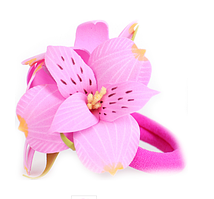 Kosmart_KAE2216E579 - Шпилька для волосся - Квітка (рожевий)