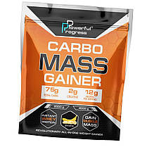 Високовуглеводний гейнер для набору ваги Powerful Progress Carbo Mass Gainer 2 кг банан, фото 3