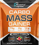 Високовуглеводний гейнер для набору ваги Powerful Progress Carbo Mass Gainer 2000 г, фото 4