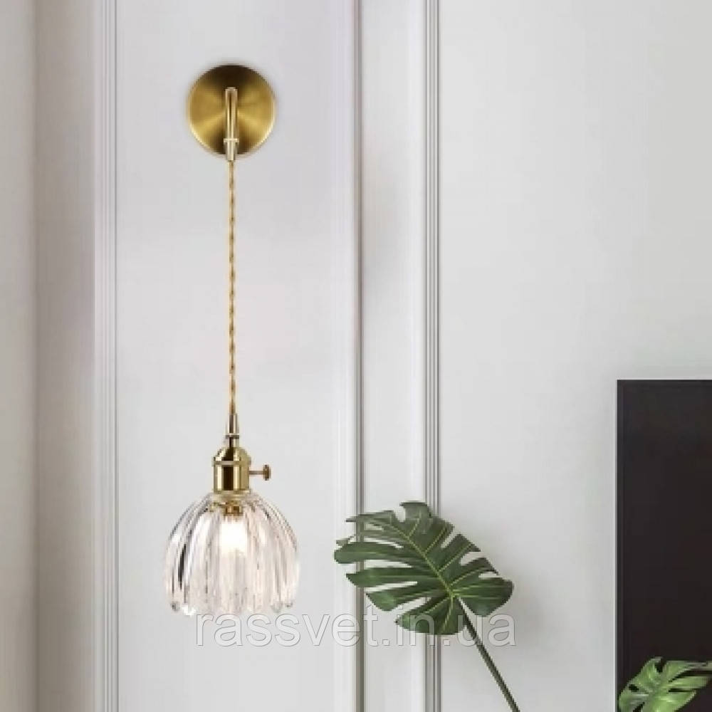 Бра ESTELLE CLEAR/GOLD D12