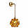 Бра FLORET AMBER/GOLD H14/D16, фото 3