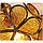 Бра FLORET AMBER/GOLD H14/D16, фото 4