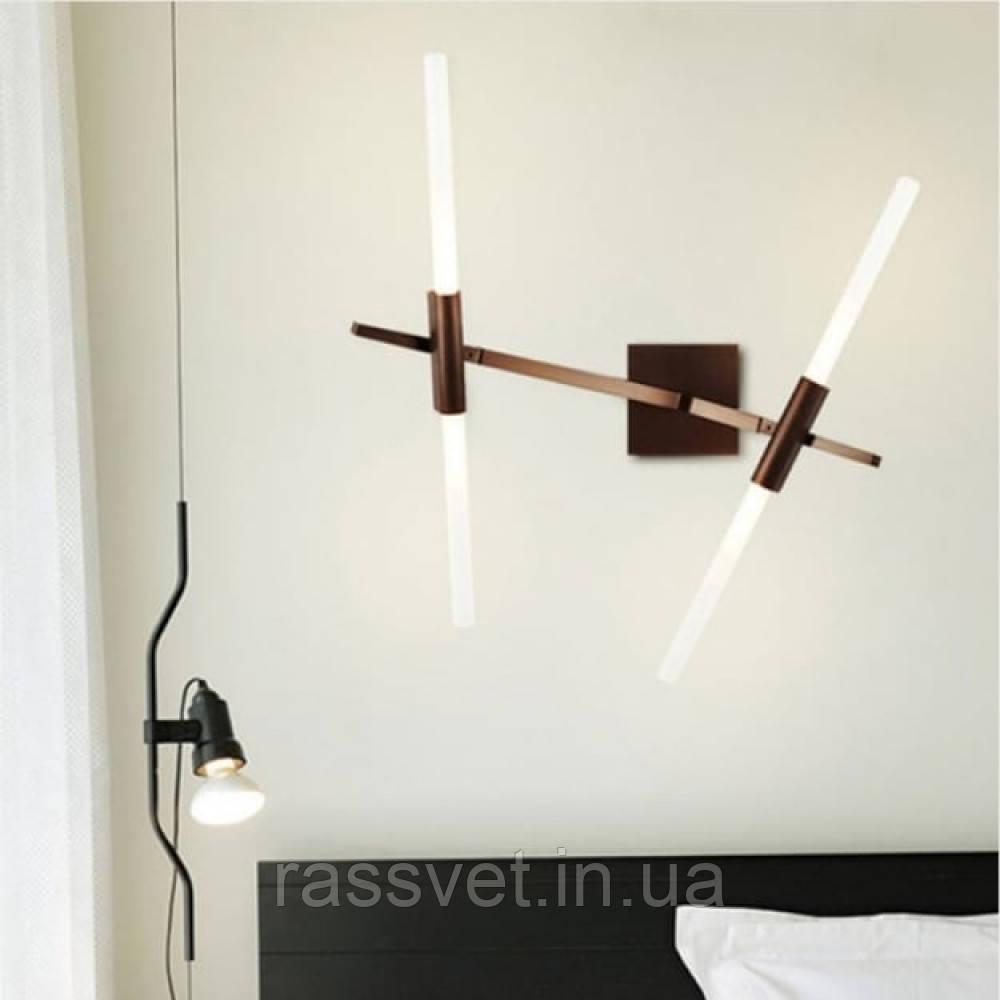 Бра LED AGNES BLACK 4P, фото 1