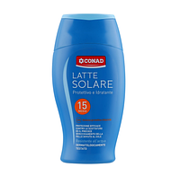 Conad Latte Solare P15 - Защитное молочко UVA/UVB SPF 15, 200 мл (540024)