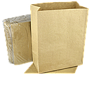 Паперовий пакет з прямокутним дном крафт 280х140х420 мм (упаковка 100 шт), фото 2