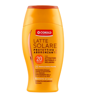 Conad Latte Solare p20 - Молочко для загара Uva/Uvb spf20, 200 мл