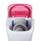 Пральна машина напівавтомат Vilgrand V145-2570 red на 4.5 кг зі знімною центрифугою з неіржавкої сталі, фото 2