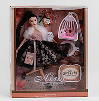 Кукла Лилия Принцесса листопада ТК -56085 с питомцем и аксессуарами, ручки и ножки сгибаются