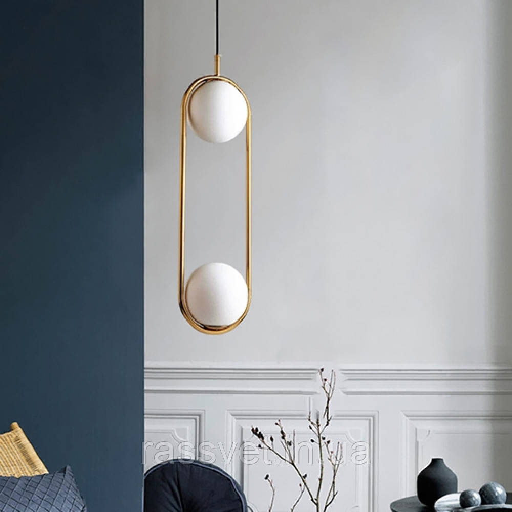 Підвіс KINK BALLS GOLD/WHITE H50