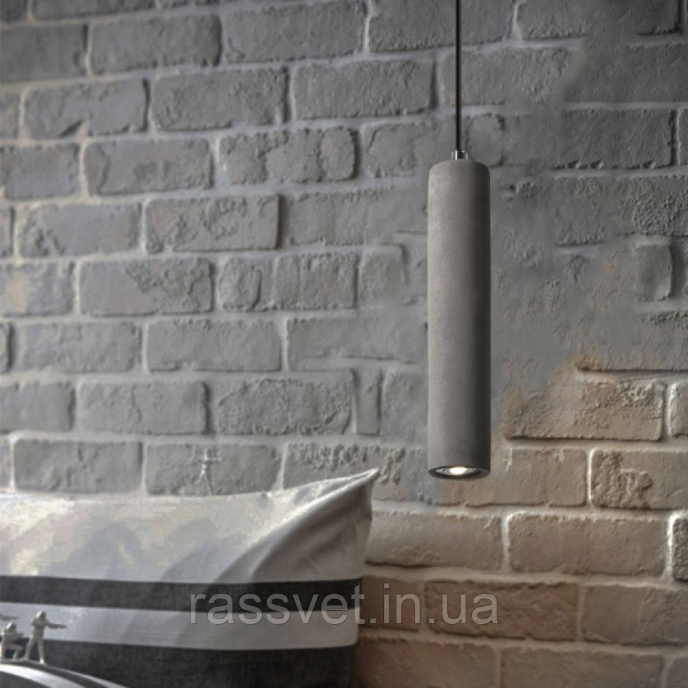 LED BETON SPACE GREY H25/D7