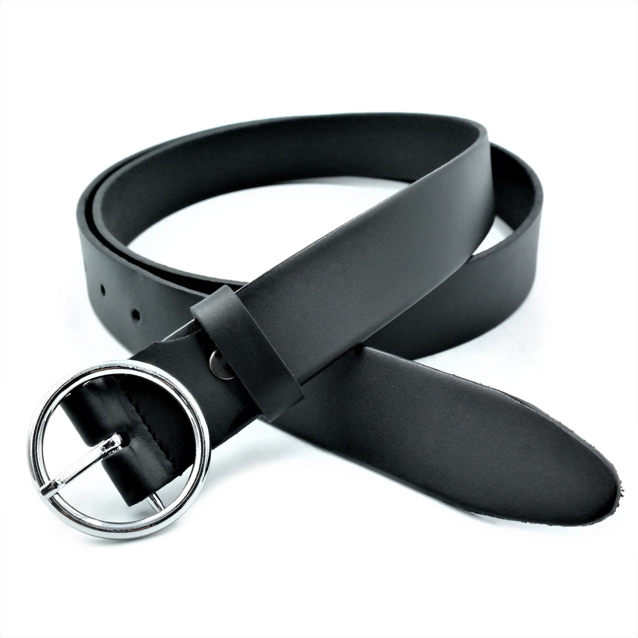 Жіночий шкіряний ремінь Колір Чорний Weatro uzk-k30zh-ua-011, фото 1