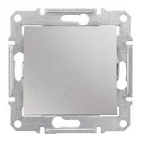 Вимикач Schneider-Electric Sedna 1-клавішний алюміній ( SDN0100160 )