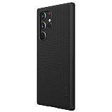 Захисний чехол Nillkin для Samsung Galaxy S22 Ultra (Super Frosted Shield Pro) Black Чорний, фото 4
