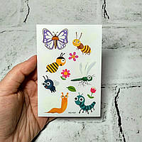 Флеш тату тимчасові татуювання на тіло, світяться в темряві