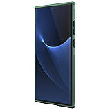 Захисний чехол Nillkin для Samsung Galaxy S22 Ultra (Super Frosted Shield Pro) Green Зелений, фото 5