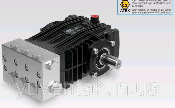 Поршневі насоси UDOR серія BS - AISI 316 L зовн. вал 24мм. (аналоги: Hawk, Interpump, Annovi Reverberi)