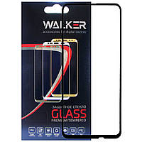 Защитное стекло Walker 3D Full Glue для Honor 9X / 9X Pro Black