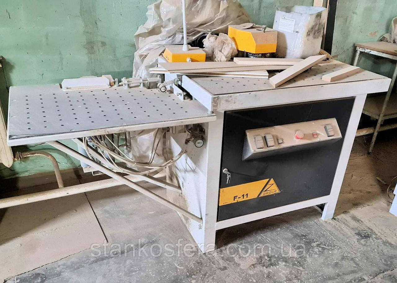 Zgroup F11 б/в кромкофрезерний верстат з торцювальним та полірувальним вузлами.