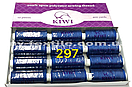 Нитка швейна 40s/2 400 ярдів Kiwi No297 Темно-синій електрик, фото 2