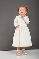 Детское платье для девочки Нарядная одежда для девочек Одежда для девочек 0-2 BRUMS Италия 133bcia005 Белый