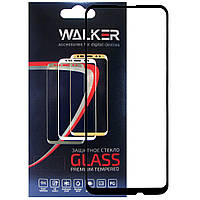 Защитное стекло Walker 3D Full Glue для Huawei Y7P / Honor 9C Black