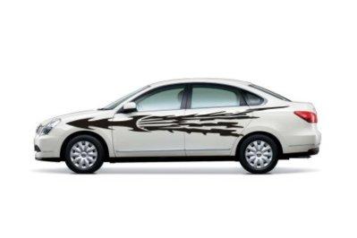 Наклейка на автомобіль «Смуги 7» з оракалу