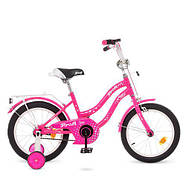 Велосипед дитячий PROF1 18д. Y1892, малинового кольору, фото 2