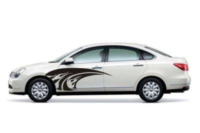 Наклейка на автомобіль «Візерунок №4» з оракалу