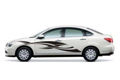 Наклейка на автомобіль «Візерунок №1» з оракалу