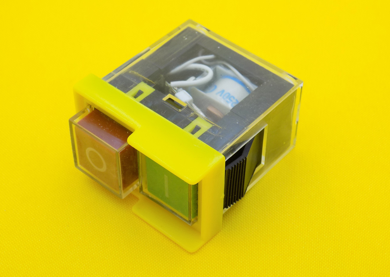 Магнітна кнопка KJD6 5E4  6 А, AC250V