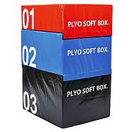Бокс пліометричний м'який Zelart SOFT PLYOMETRIC BOXES, фото 5