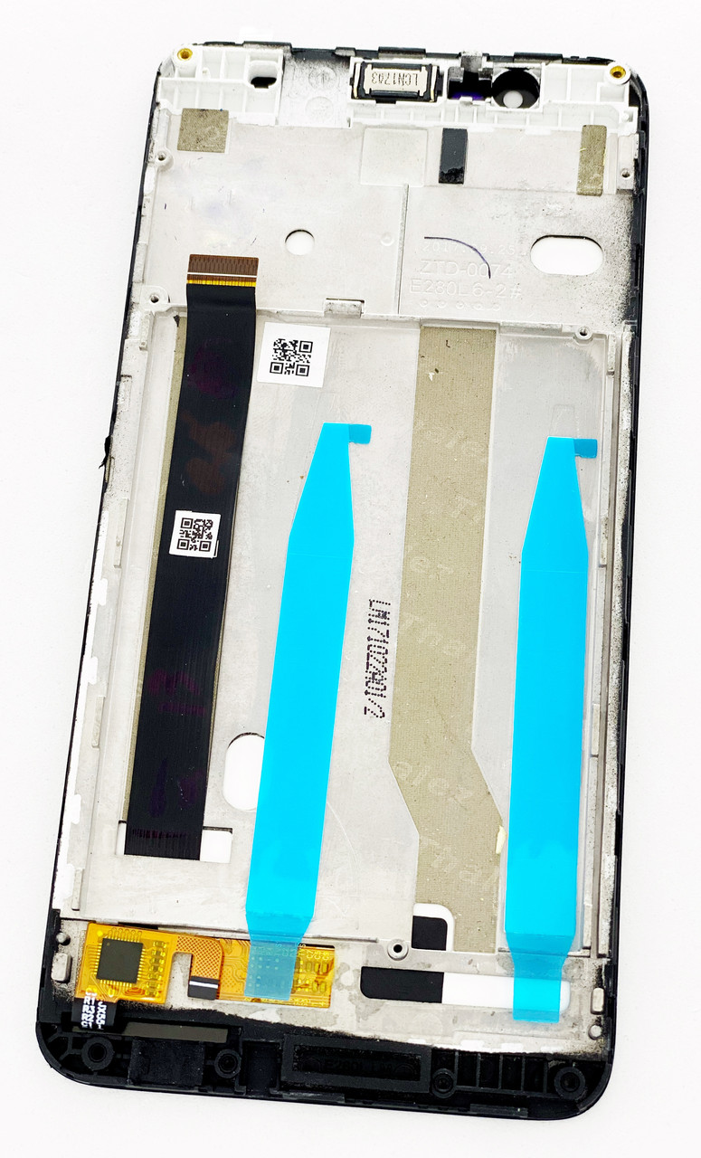 Дисплей (екран) для Asus ZenFone 3 Max (ZC520TL) 5.2 + тачскрін, колір чорний, з передньою панеллю, фото 1